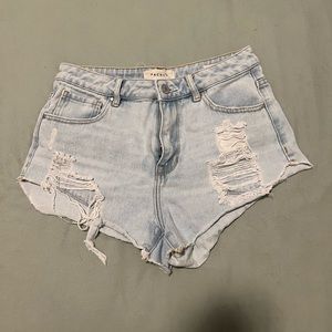 PacSun hi rise festival short
